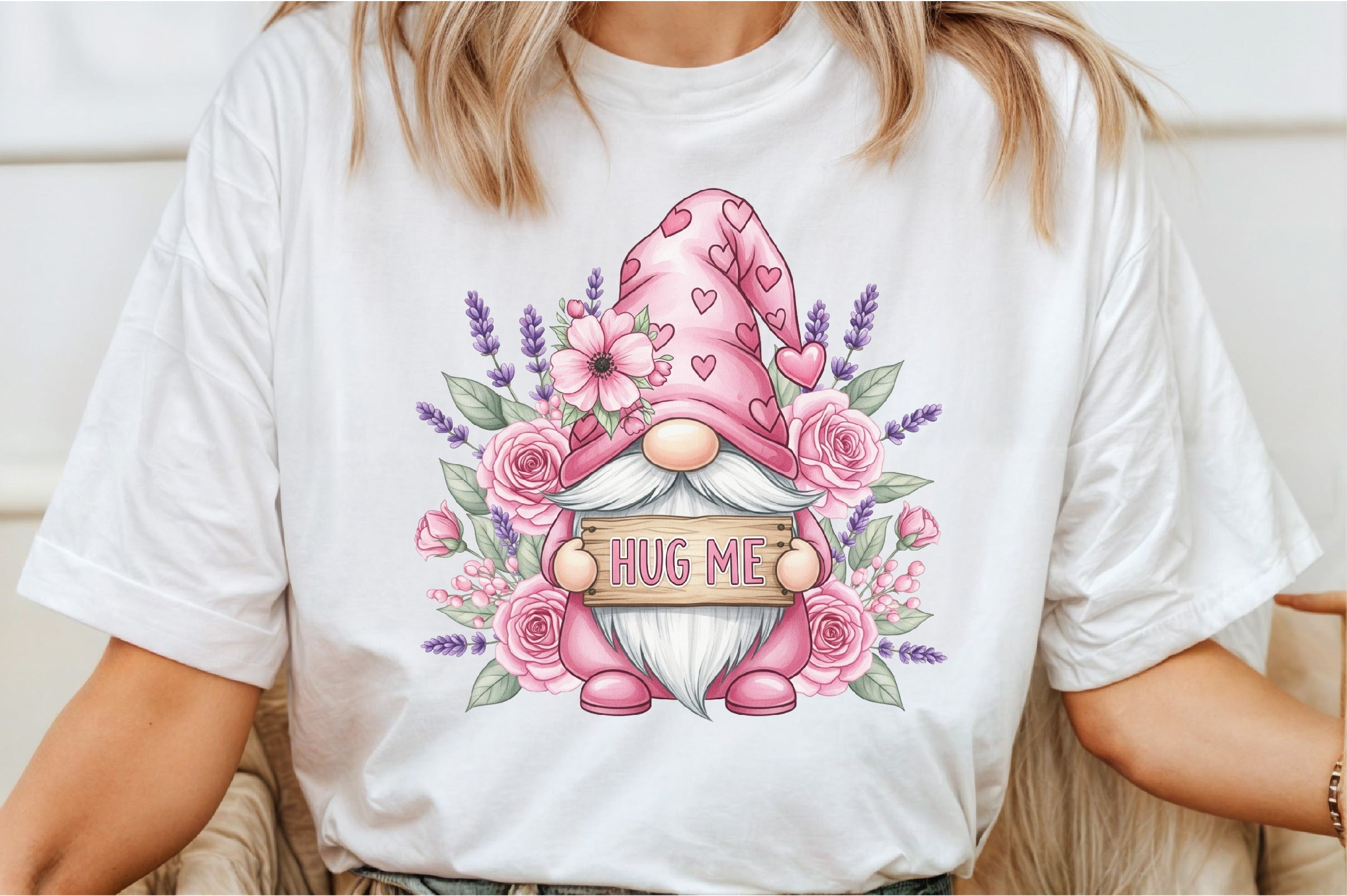 Hug Me Gnome Clipart Bundle