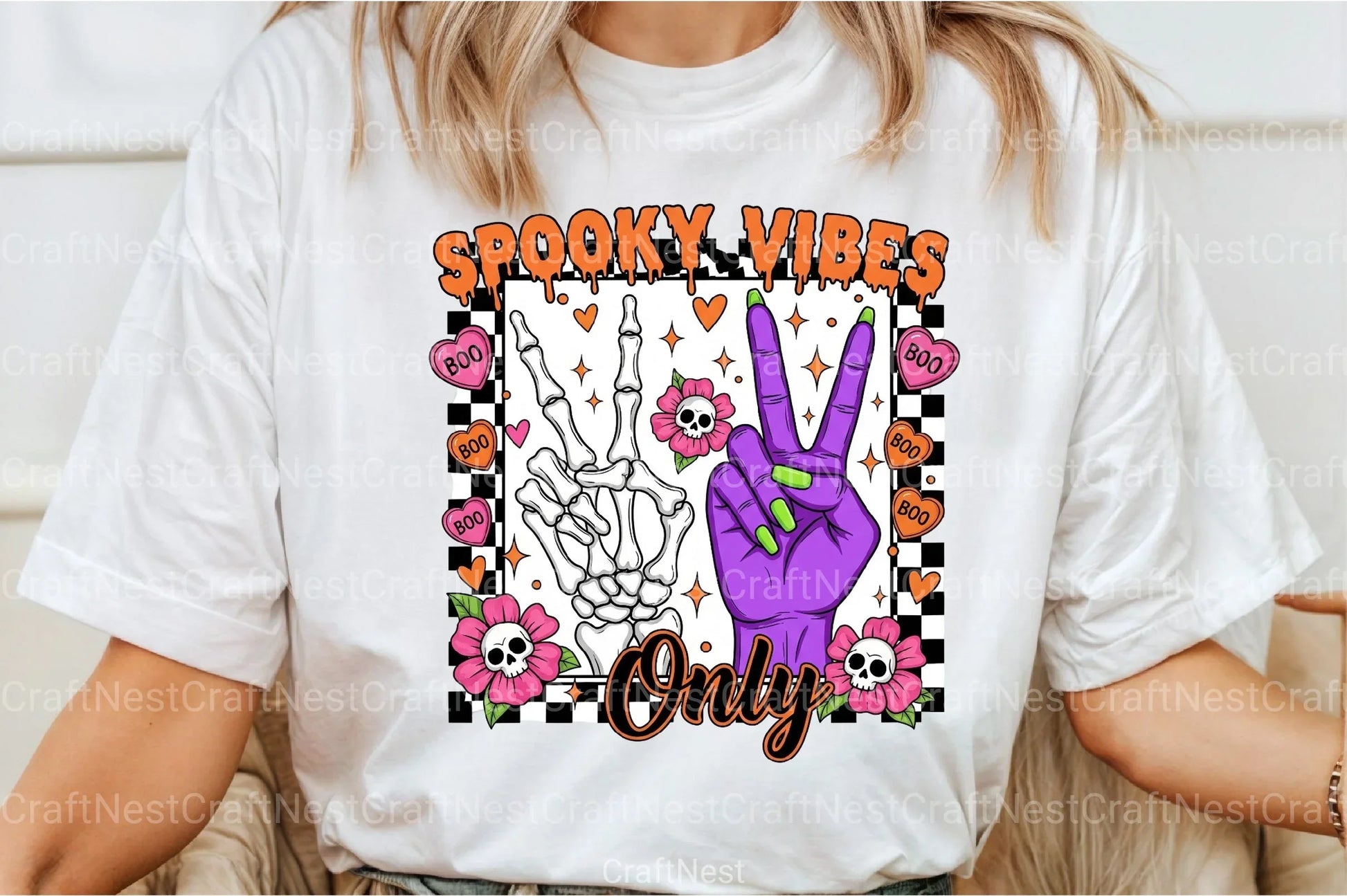 Retro Halloween Spooky Clipart Bundle - CraftNest - Digital Crafting and Art