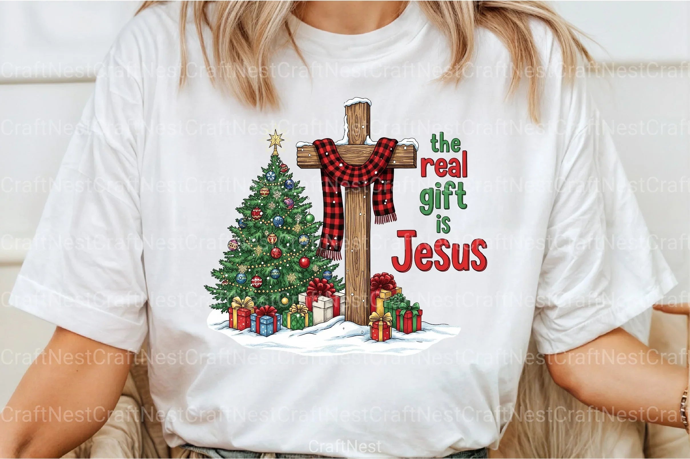 Real Gift Jesus Christmas Clipart Bundle - CraftNest - Digital Crafting and Art