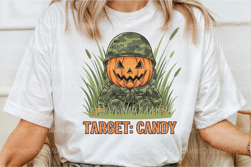 Camo Pumpkin Halloween Clipart Bundle - CraftNest - Digital Crafting and Art