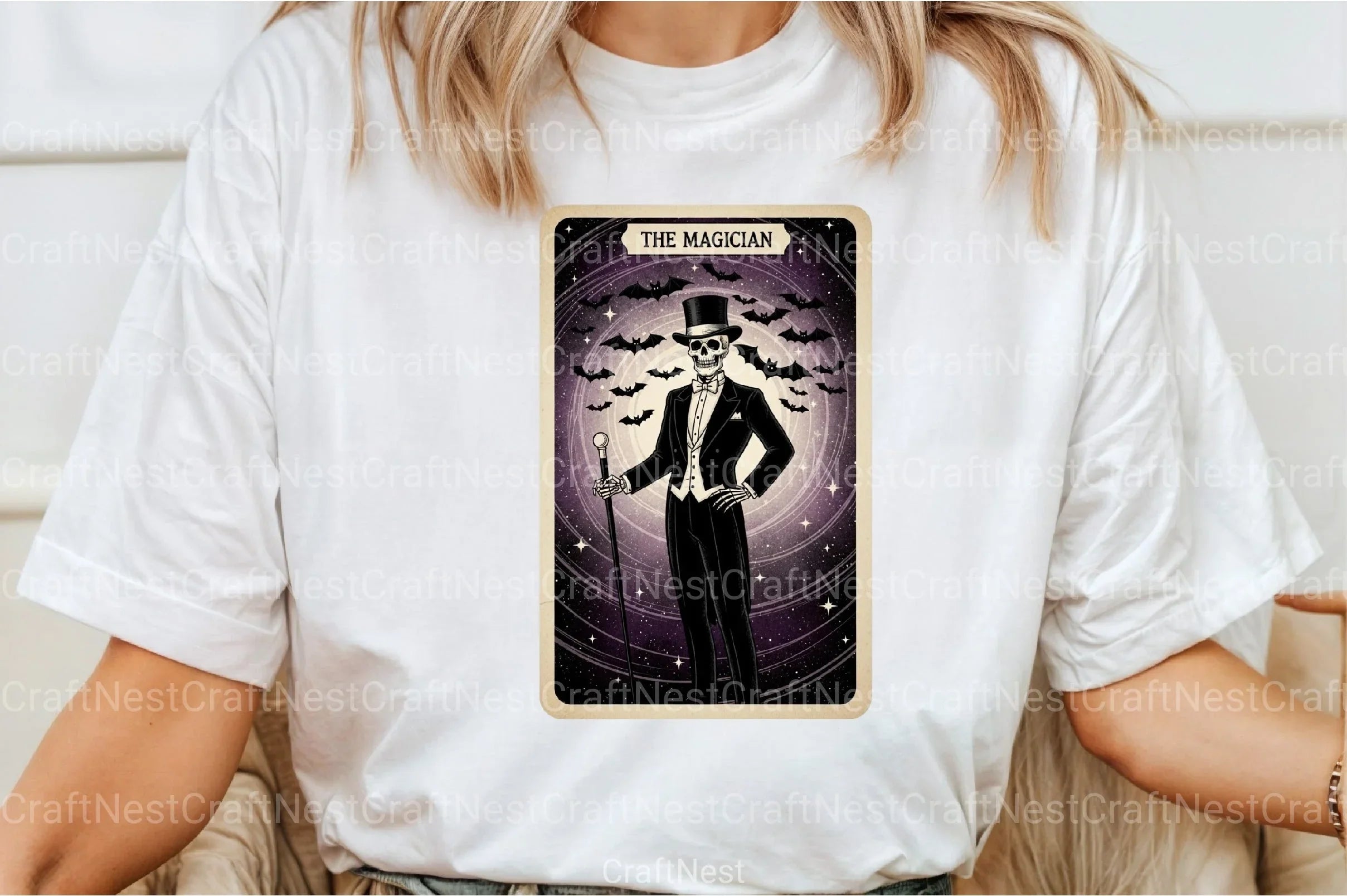 Magician Halloween Tarot Card Clipart Bundle - CraftNest - Digital Crafting and Art