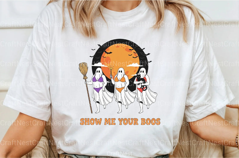 Funny Halloween Ghost Clipart Bundle 5 - CraftNest - Digital Crafting and Art