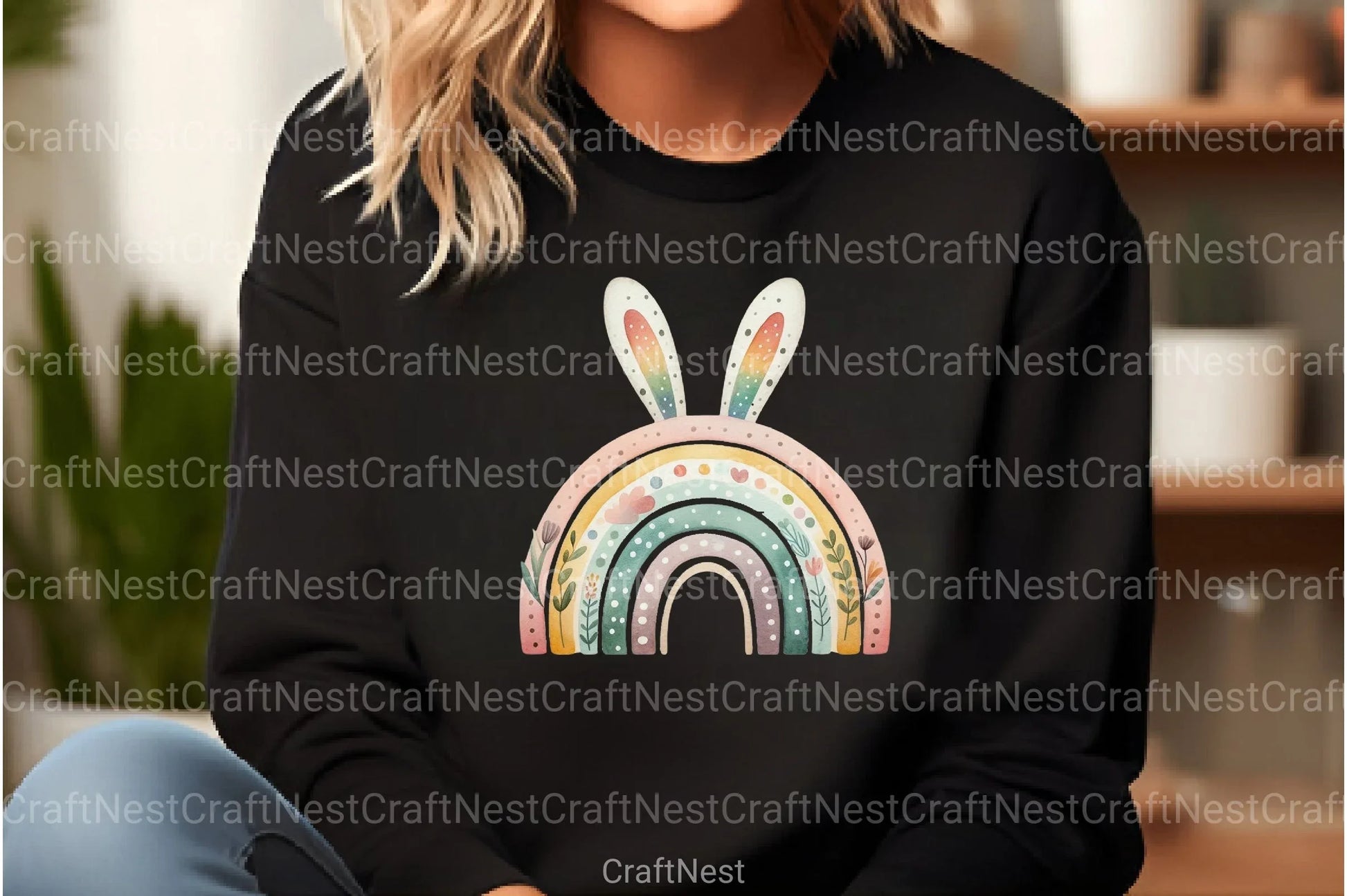 Boho Rainbow Clipart Bundle 26 - CraftNest - Digital Crafting and Art