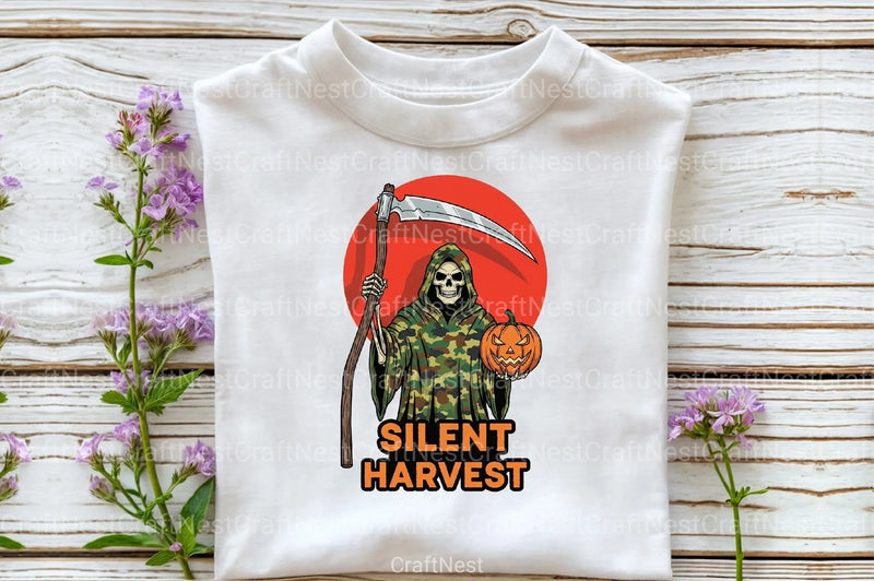 Camo Death Halloween Clipart Bundle - CraftNest - Digital Crafting and Art