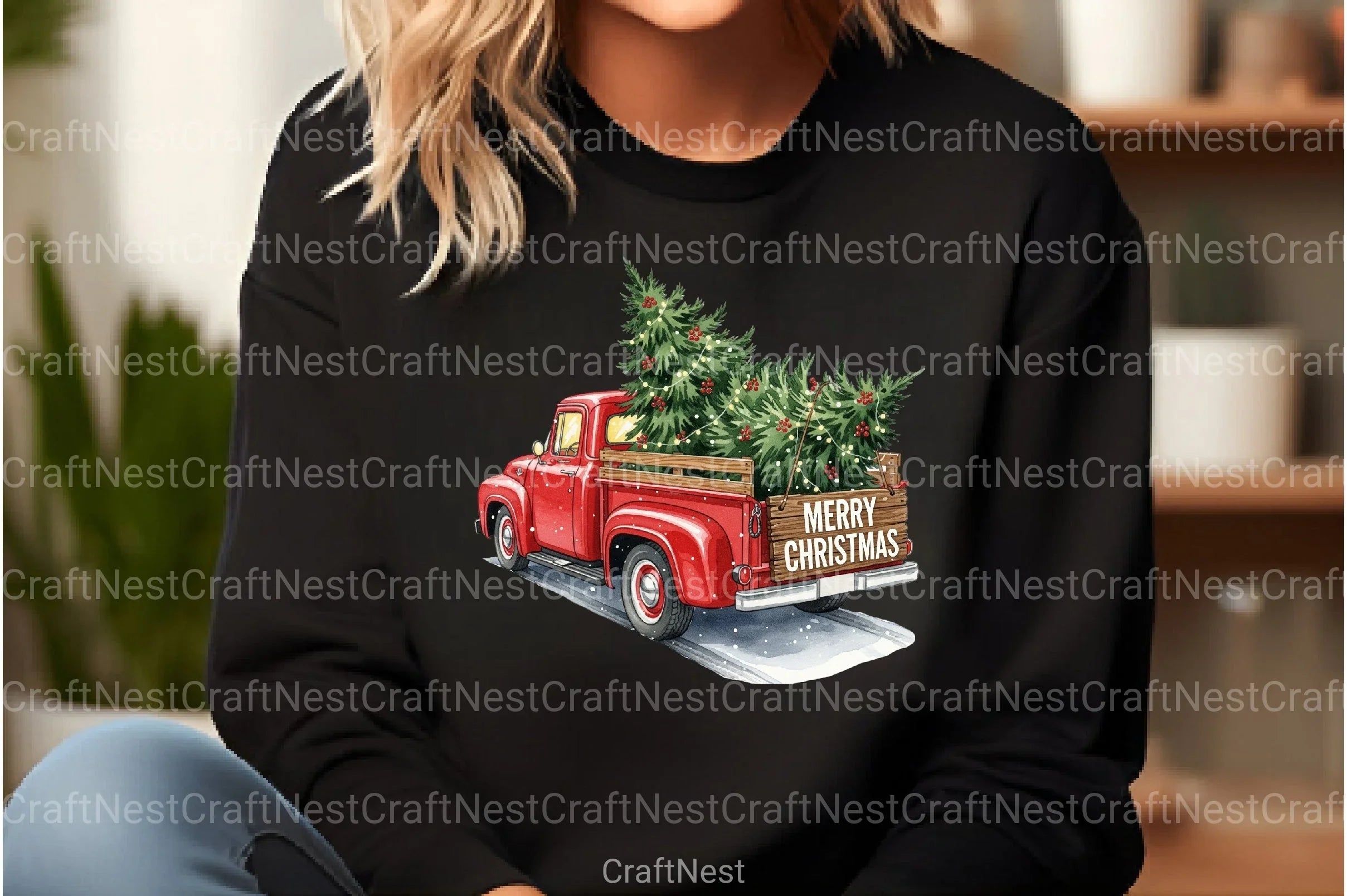 Western Christmas Clipart Bundle 55 - CraftNest - Digital Crafting and Art