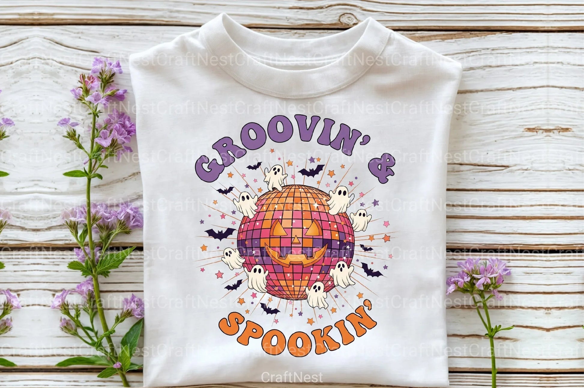 Halloween Groovy Clipart Bundle - CraftNest - Digital Crafting and Art