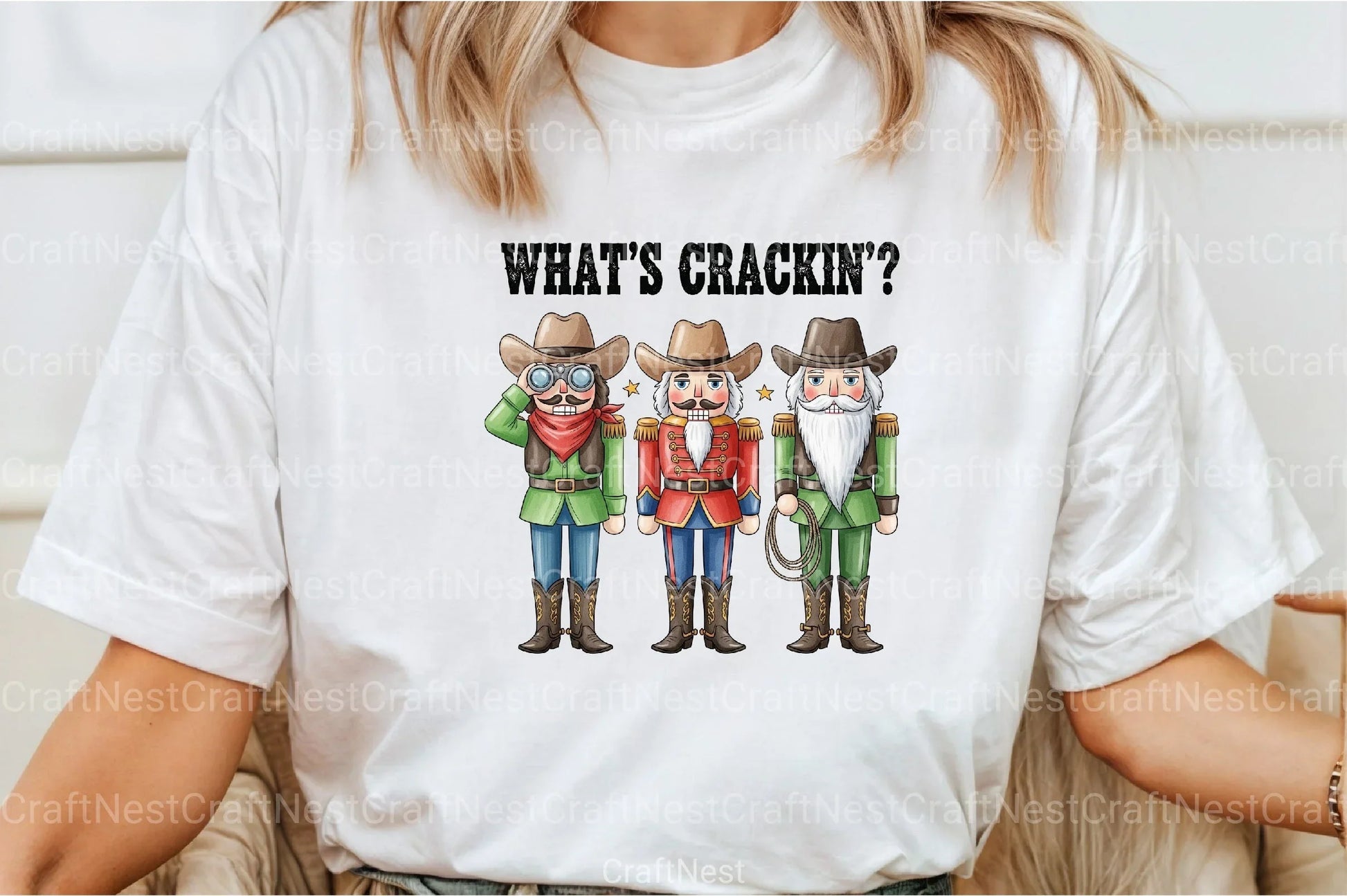Crackin' Cowboy Christmas Clipart Bundle - CraftNest - Digital Crafting and Art
