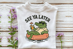 See Ya Later Alligator Clipart Bundle - CraftNest - Digital Crafting and Art
