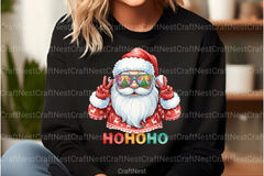 Hohoho Santa Christmas Clipart Bundle - CraftNest - Digital Crafting and Art
