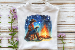 Western Cowgirl Book Clipart Bundle - CraftNest - Digital Crafting and Art