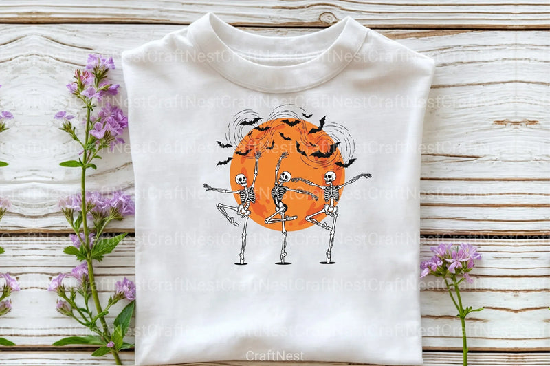 Halloween Skeleton Dance Clipart Bundle - CraftNest - Digital Crafting and Art