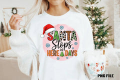 Santa Stops Here Clipart Bundle - CraftNest - Digital Crafting and Art