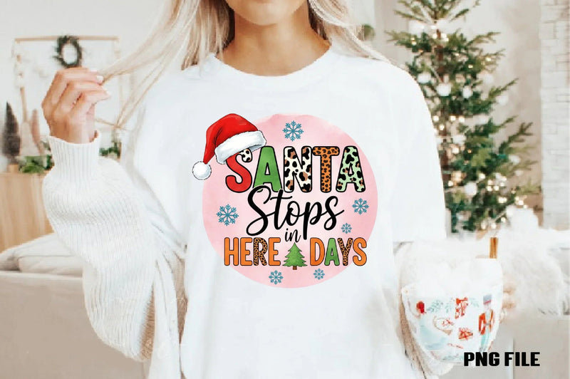 Santa Stops Here Clipart Bundle - CraftNest - Digital Crafting and Art