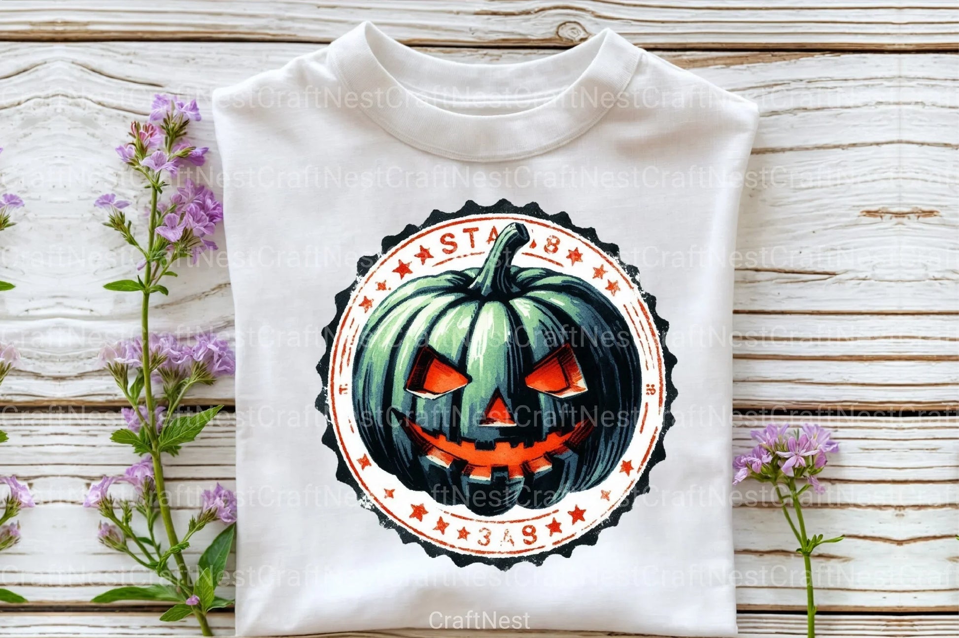 Halloween Stamp Clipart Bundle 9 - CraftNest - Digital Crafting and Art