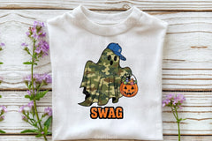 Camo Ghost Halloween Clipart Bundle - CraftNest - Digital Crafting and Art