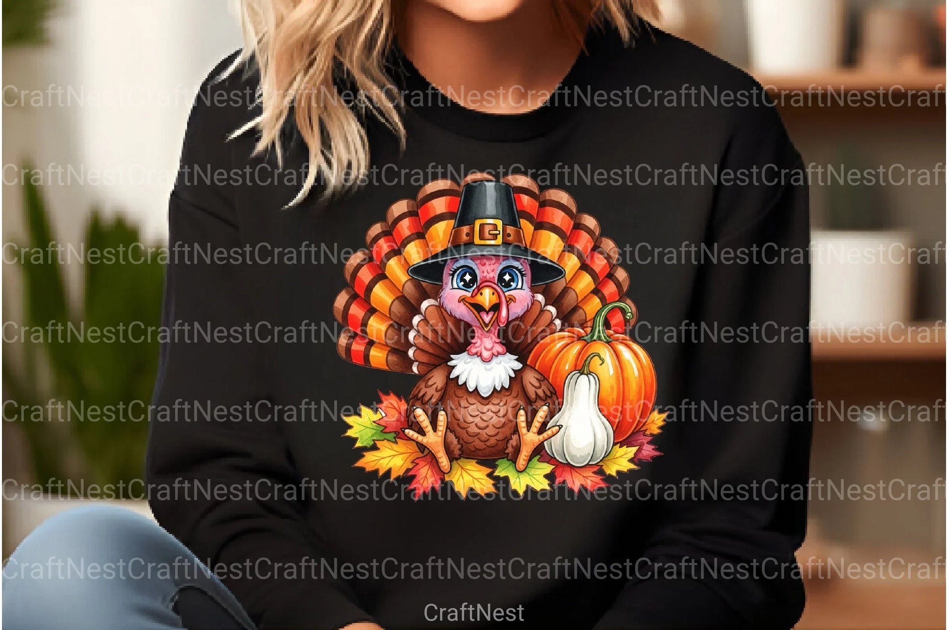 Thanksgiving Turkey Clipart Bundle - CraftNest - Digital Crafting and Art
