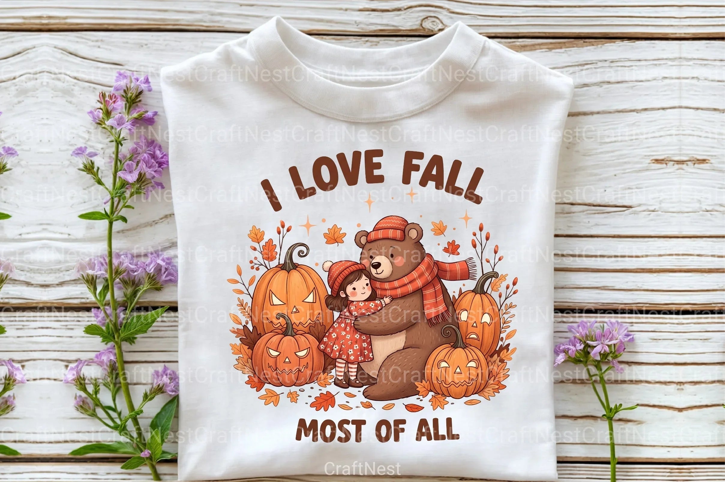 I Love Fall Most of All Clipart Bundle 99 - CraftNest - Digital Crafting and Art