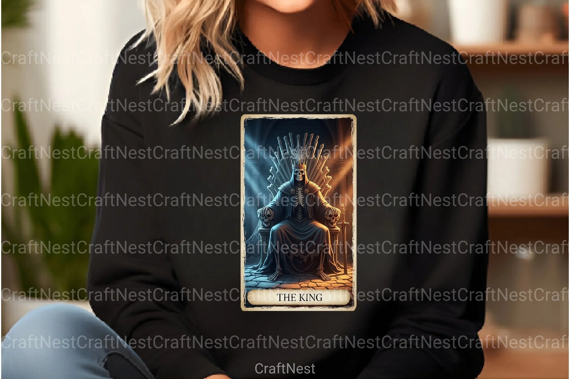 King Halloween Tarot Card Clipart Bundle - CraftNest - Digital Crafting and Art