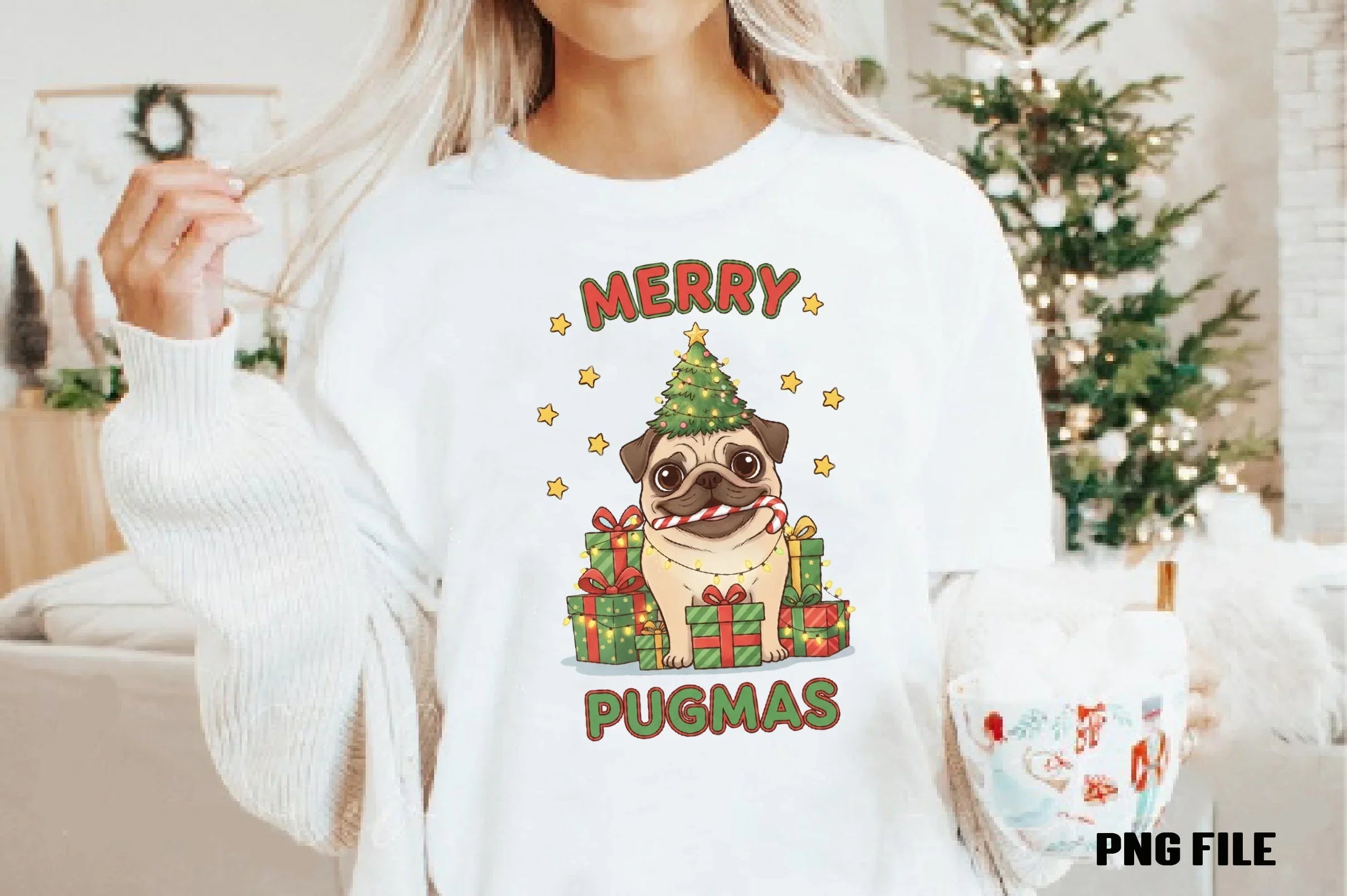 Merry Christmas Dog Clipart Bundle - CraftNest - Digital Crafting and Art