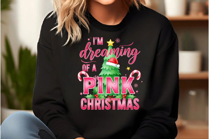 Dreaming of a Pink Christmas Clipart Bundle - CraftNest - Digital Crafting and Art