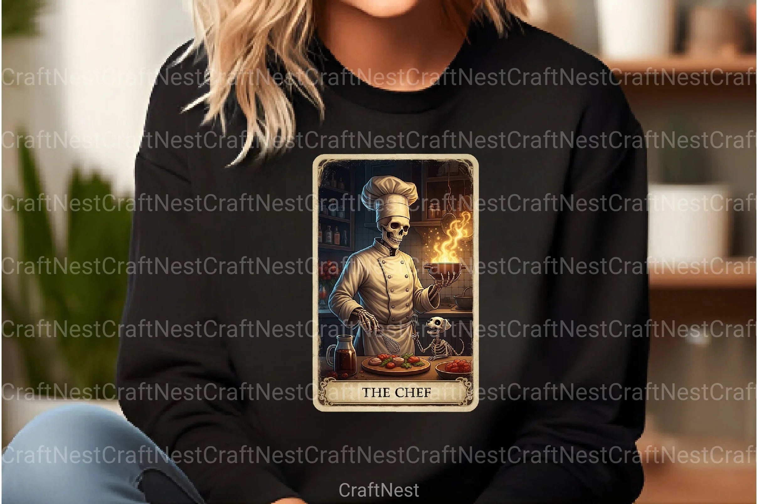 Chef Halloween Tarot Card Clipart Bundle - CraftNest - Digital Crafting and Art