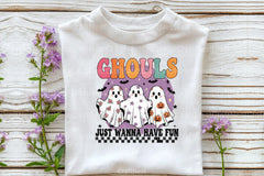 Retro Halloween Ghouls Clipart Bundle - CraftNest - Digital Crafting and Art