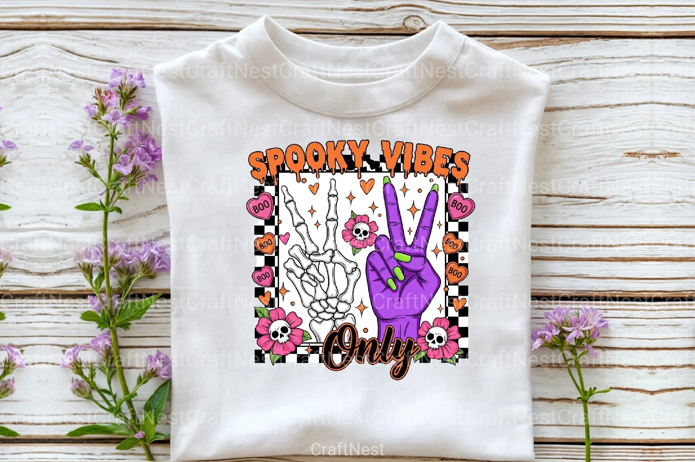 Retro Halloween Spooky Clipart Bundle - CraftNest - Digital Crafting and Art