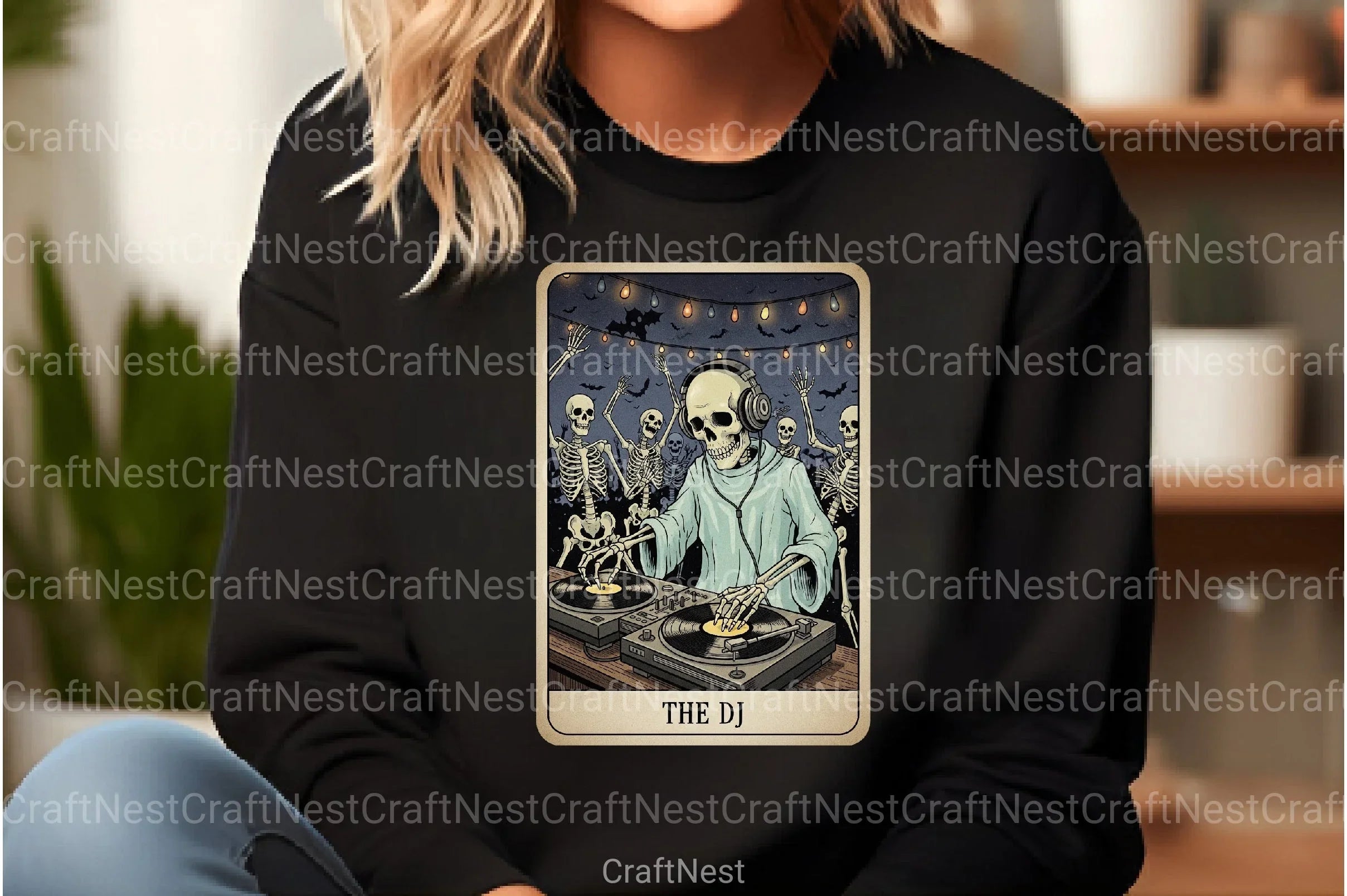 The Dj Halloween Tarot Card Clipart Bundle - CraftNest - Digital Crafting and Art