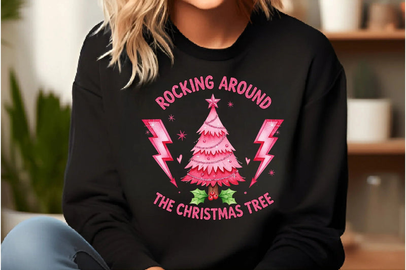 Rocking Around Christmas Tree Clipart Bundle - CraftNest - Digital Crafting and Art