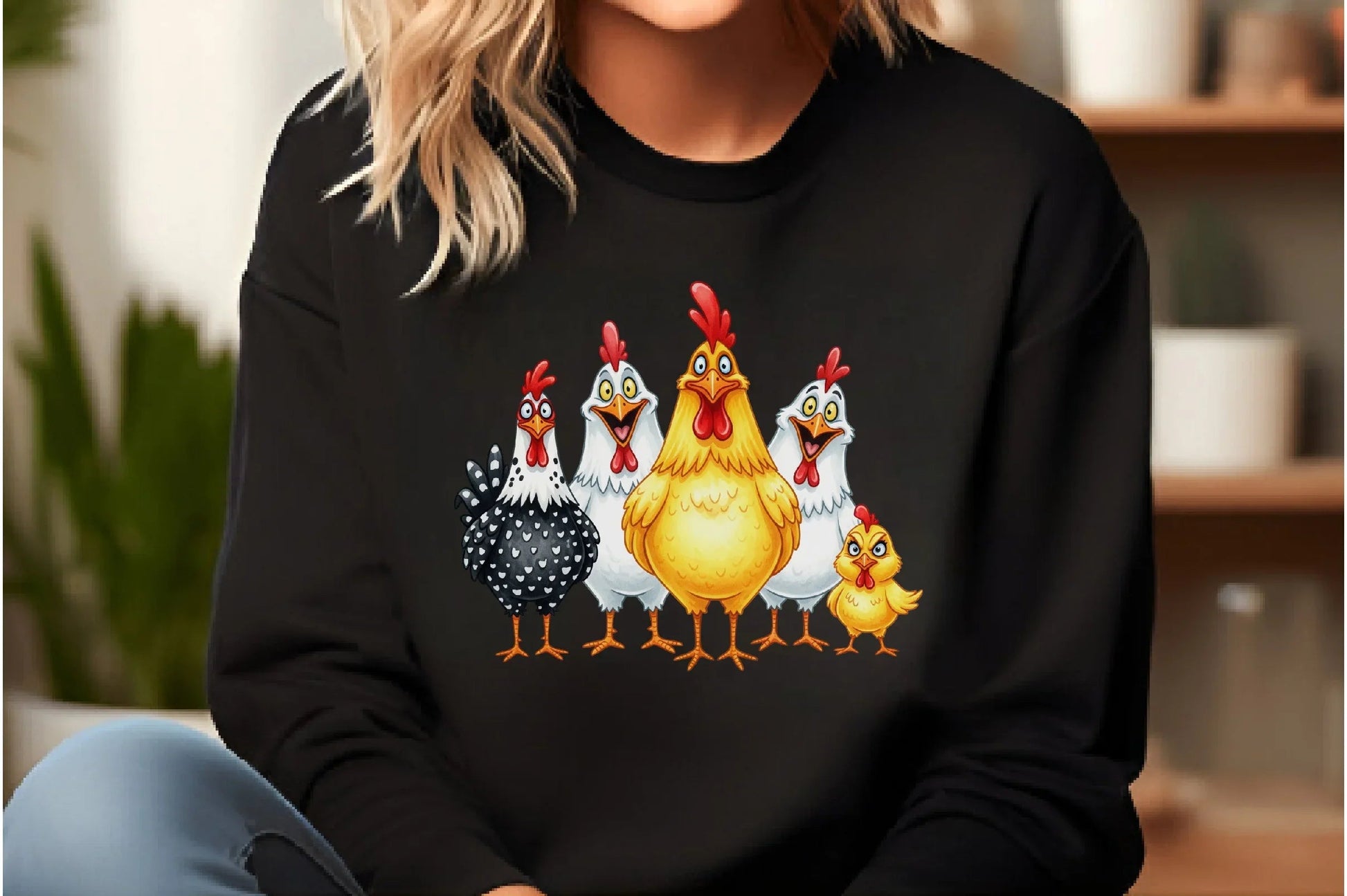 Funny Chickens Clipart Bundle - CraftNest - Digital Crafting and Art