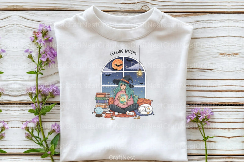 Celestial Witch Clipart Bundle - Witchy Art Collection - CraftNest - Digital Crafting and Art