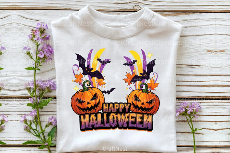 Happy Halloween PNG Clipart Bundle - CraftNest - Digital Crafting and Art