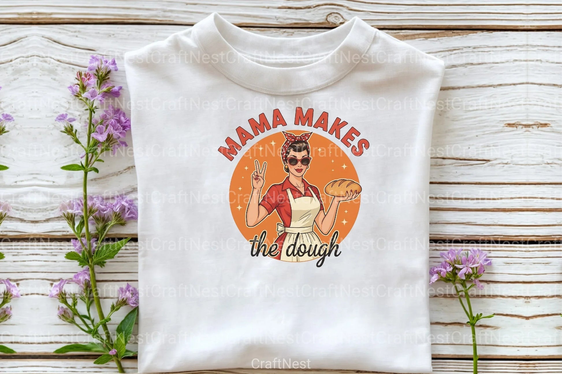 Funny Sourdough Mama Clipart Bundle - CraftNest - Digital Crafting and Art