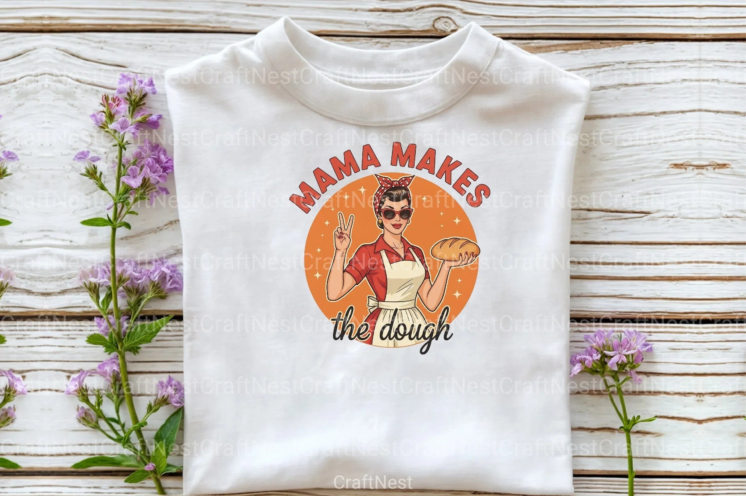 Funny Sourdough Mama Clipart Bundle - CraftNest - Digital Crafting and Art