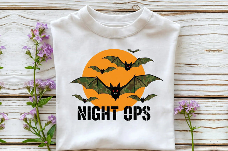 Camo Bats Halloween Clipart Bundle - CraftNest - Digital Crafting and Art