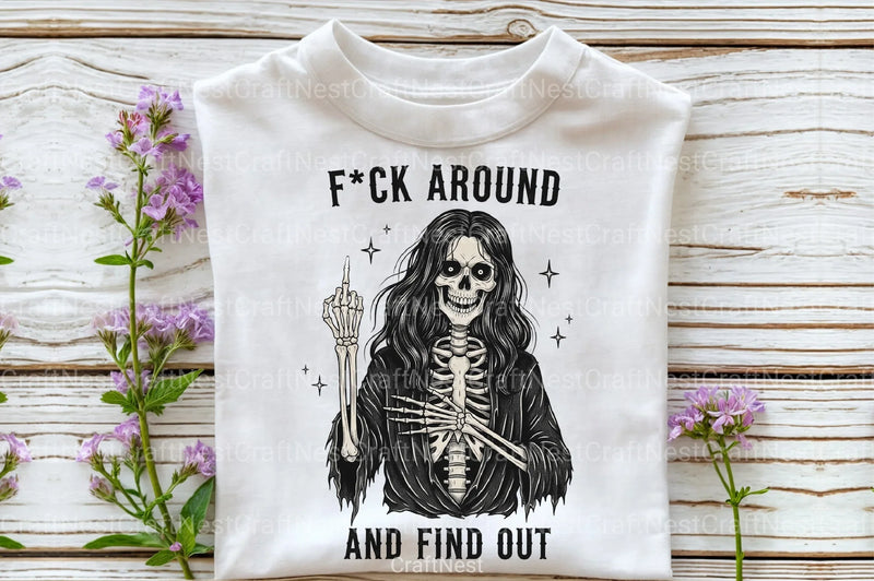 Funny Halloween Sassy Skeleton Clipart Bundle - CraftNest - Digital Crafting and Art