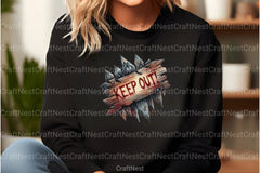 Keep Out! Clipart Bundle - CraftNest - Digital Crafting and Art