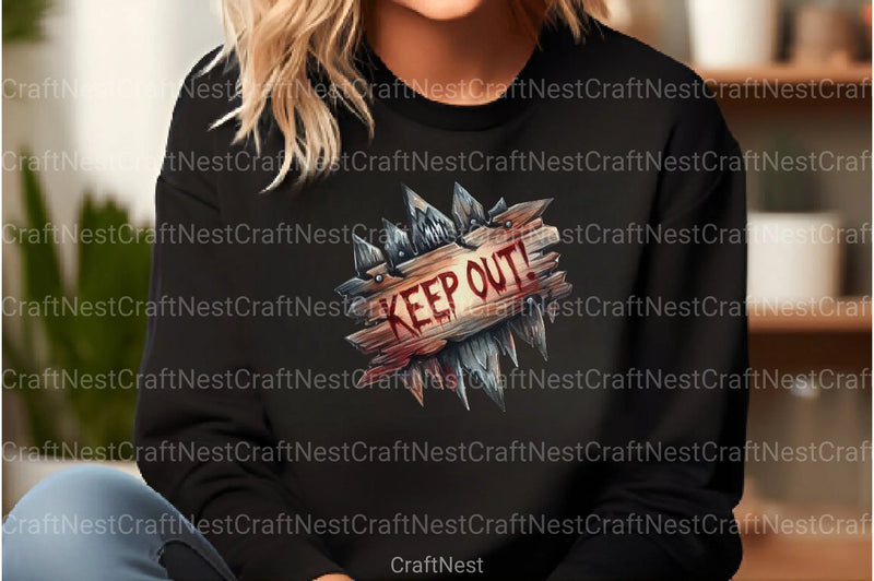 Keep Out! Clipart Bundle - CraftNest - Digital Crafting and Art