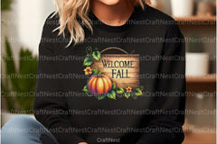Welcome Fall Clipart Bundle 2 - CraftNest - Digital Crafting and Art