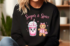 Sugar & Spice Christmas T-Shirt Clipart Bundle - CraftNest - Digital Crafting and Art