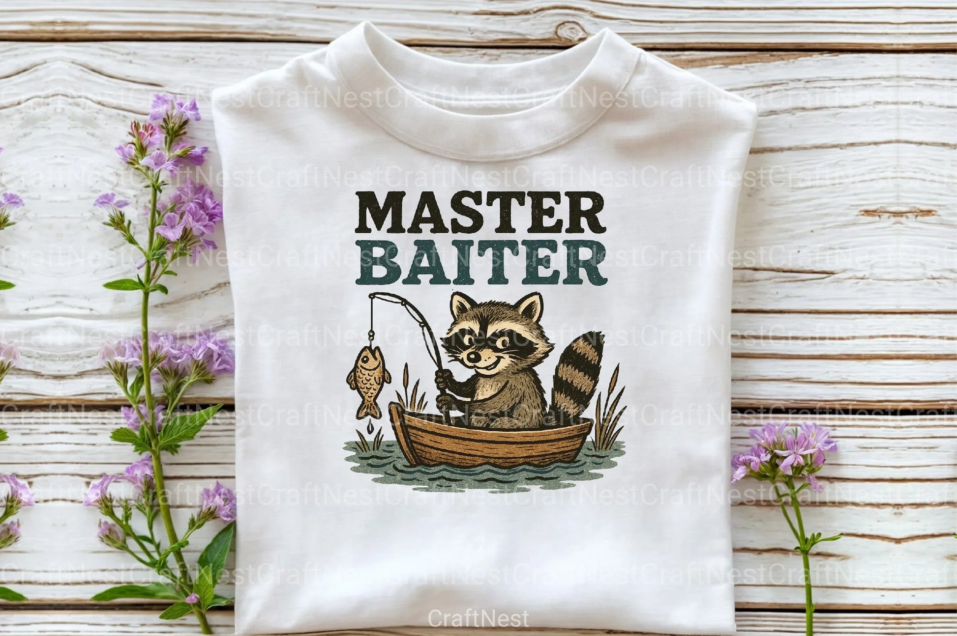 Master Baiter Funny Fishing Clipart Bundle - CraftNest - Digital Crafting and Art
