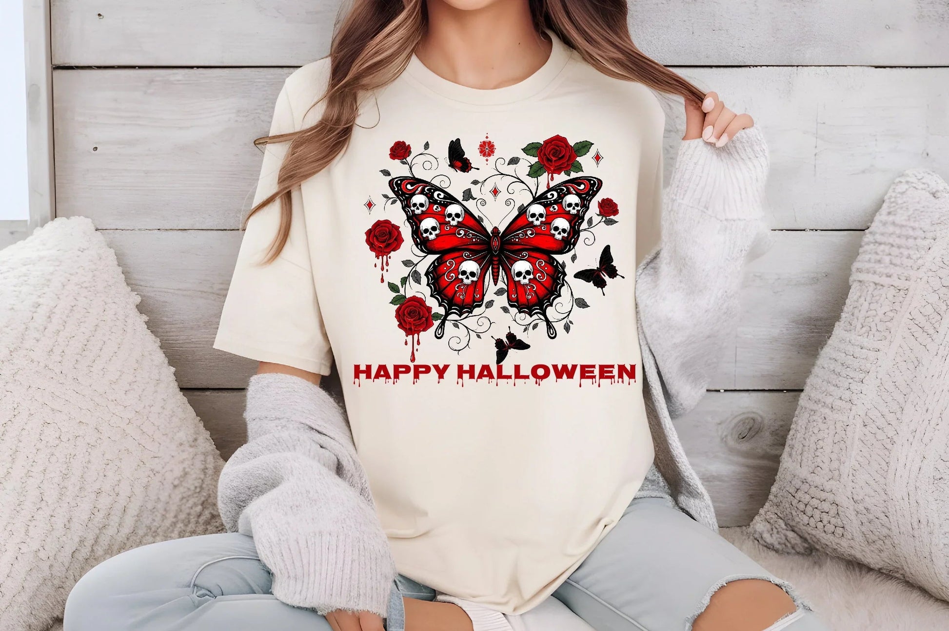 Flower Halloween Butterfly Clipart Bundle - CraftNest - Digital Crafting and Art