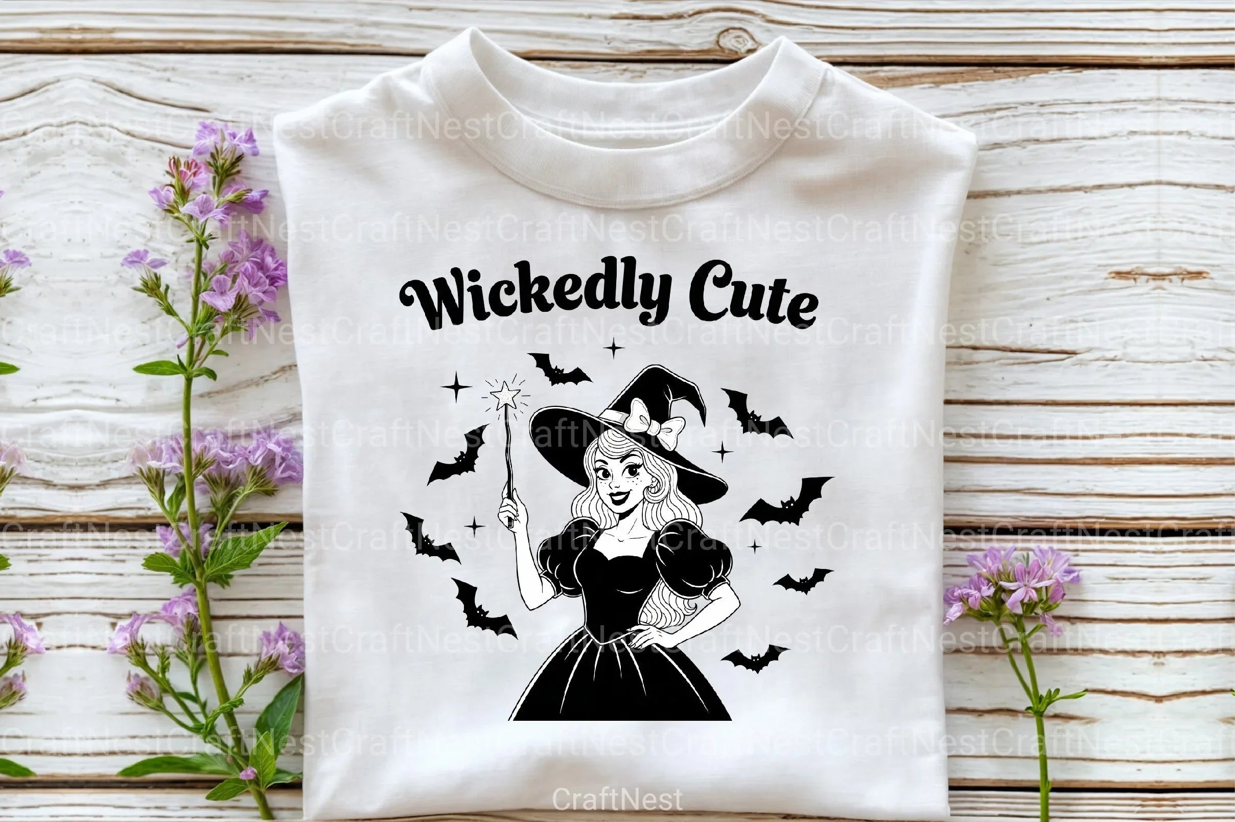 Vintage Halloween Witch Clipart Bundle - Wickedly Cute Designs - CraftNest - Digital Crafting and Art