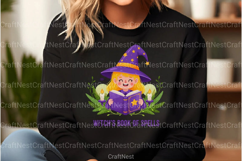 Witch's Spells Halloween Clipart Bundle - CraftNest - Digital Crafting and Art