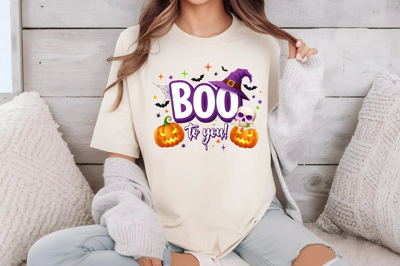 Boo To You Halloween Clipart Bundle - CraftNest - Digital Crafting and Art