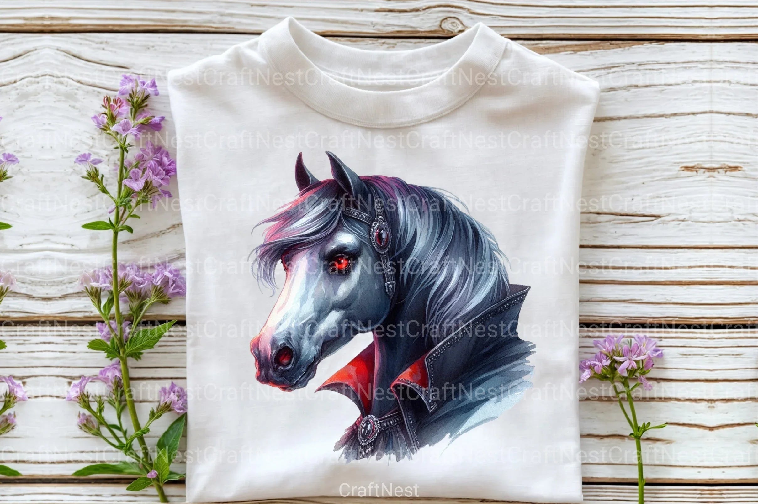 Halloween Horses Clipart Bundle 1 - CraftNest - Digital Crafting and Art