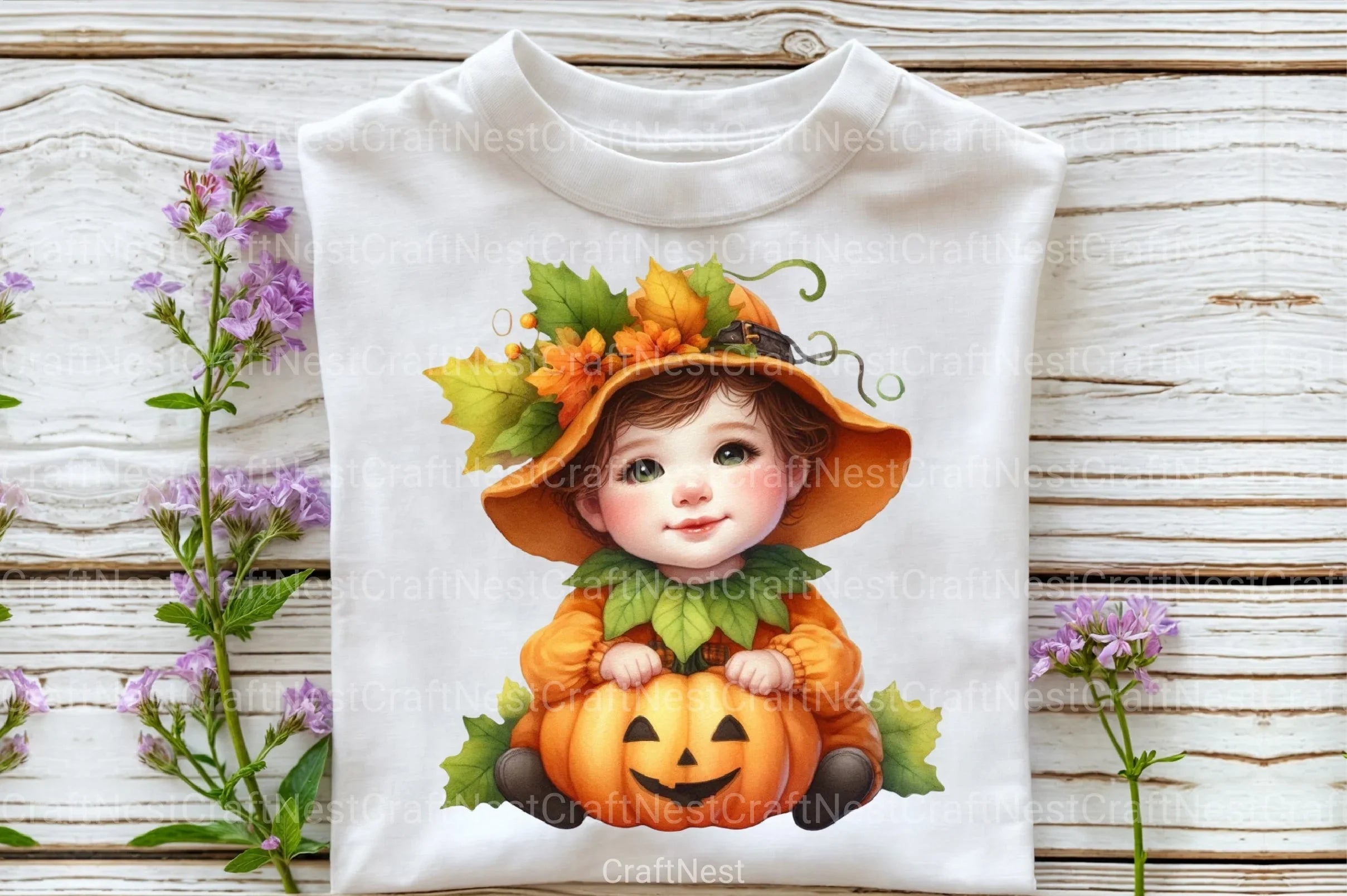 Halloween Baby Clipart Bundle - CraftNest - Digital Crafting and Art