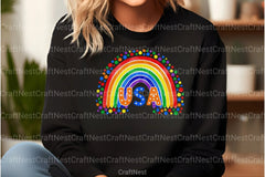 America Rainbow Boho Clipart Bundle - CraftNest - Digital Crafting and Art