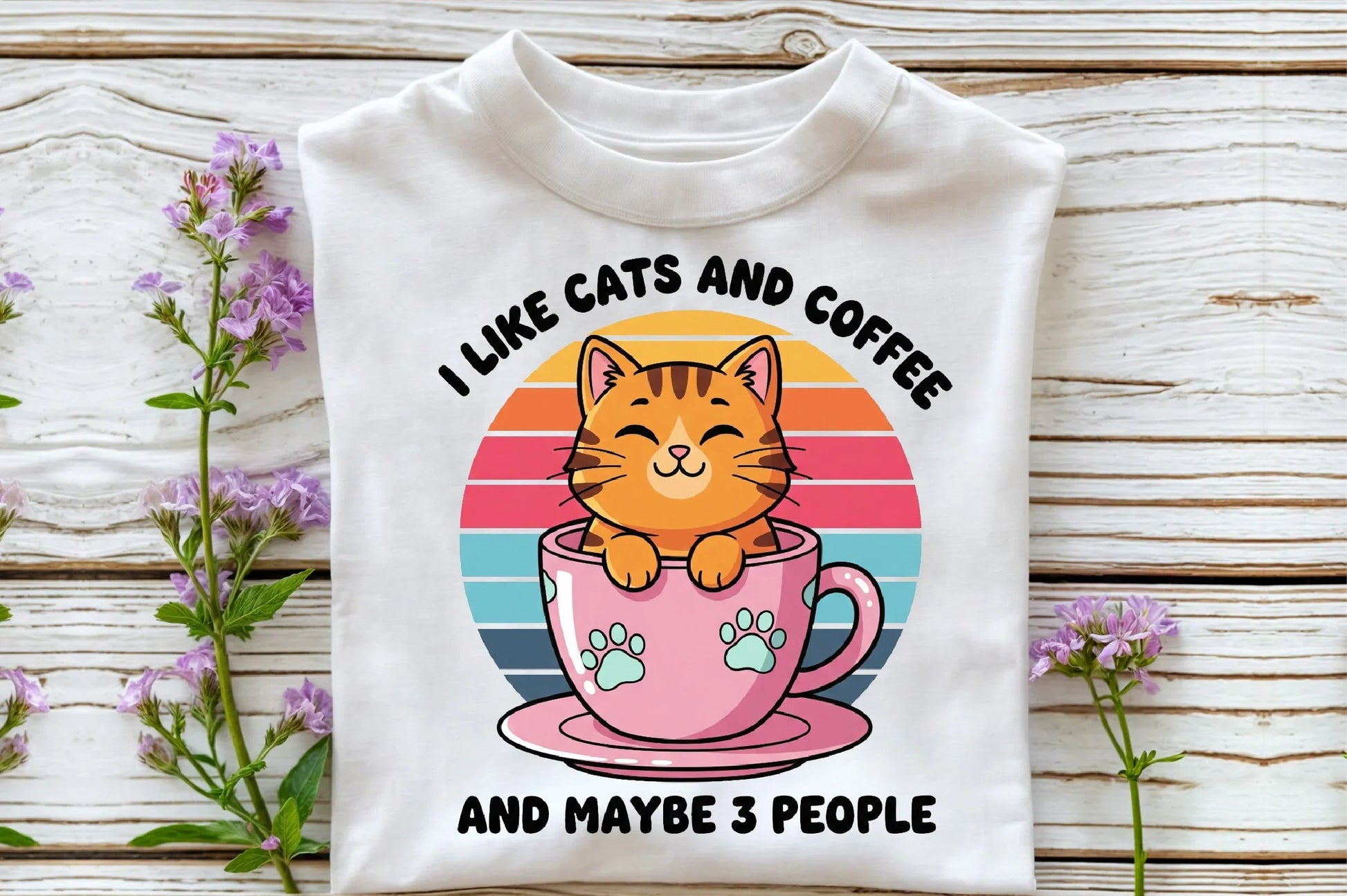 Funny Cats and Coffee Clipart Bundle - CraftNest - Digital Crafting and Art