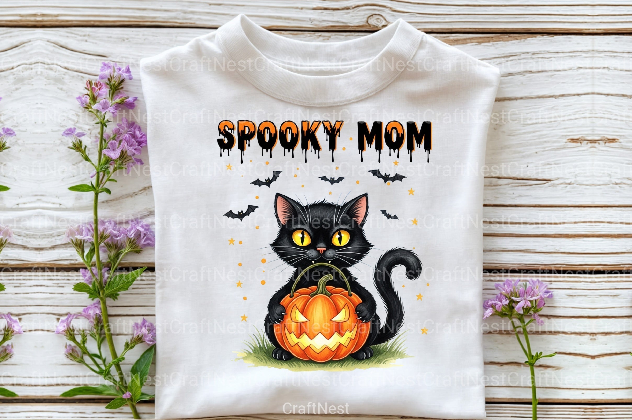 Spooky Mom Halloween Clipart Bundle 2 - CraftNest - Digital Crafting and Art